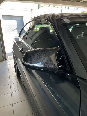 Echtcarbon - “Carbon KINGZZ” Spiegelkappen passend für BMW F20 F21 F22 F23 & M2 F87