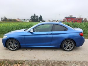 BMW M240iA | Estoril-Blau met. | 2017 | 33k km | Top gepflegt! | Garantie bis 2022