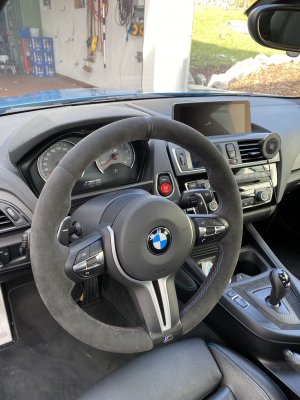 BMW M2 M3 M4 Alcantara Performance Lenkrad F20 / F30 / F80 / F87